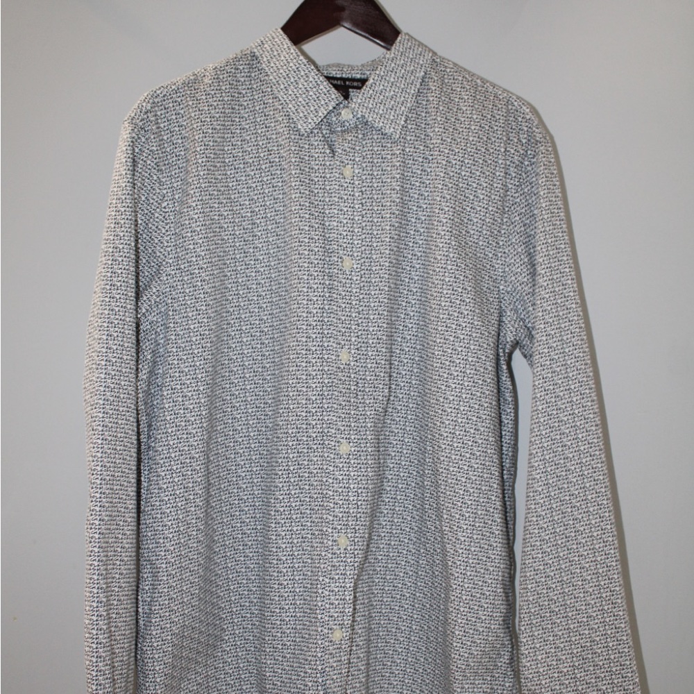 Michael Koss Long Sleeve Dress Shirt XL